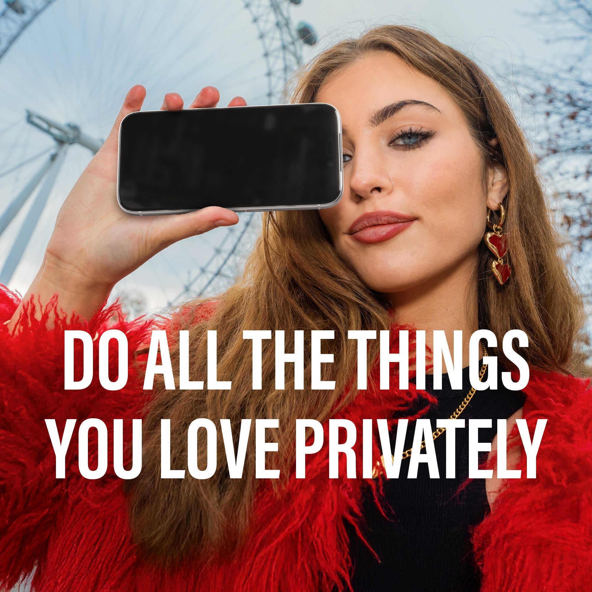 PanzerGlass® 2-Way Privacy Screen Protector iPhone 17 | iPhone 16 Pro | Ultra-Wide Fit w. EasyAligner